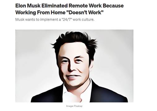 “Elon Musk on Trial” virtual workshop Weds 22nd February 2023